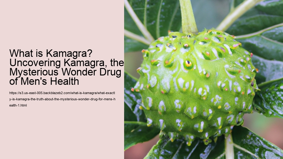 What exactly is Kamagra? The truth about the Mysterious Wonder Drug for Men's Health!