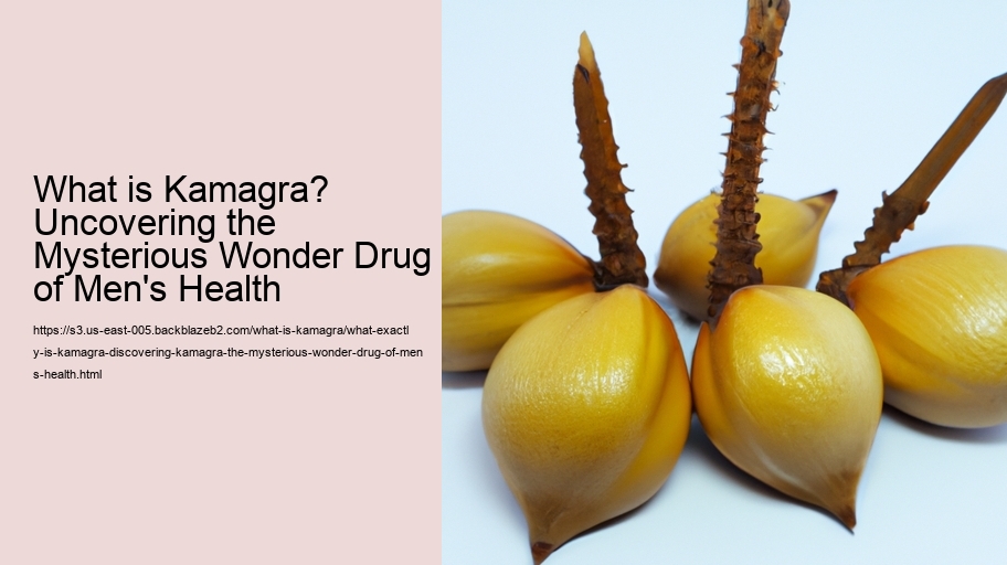 What exactly is Kamagra? Discovering Kamagra, the Mysterious Wonder Drug of Men's Health