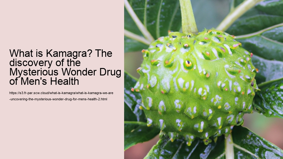 What is Kamagra? We are uncovering the Mysterious Wonder Drug for Men's Health!